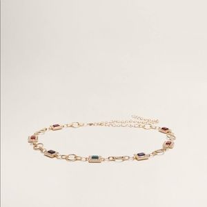 Mango Chain Beaded Belt